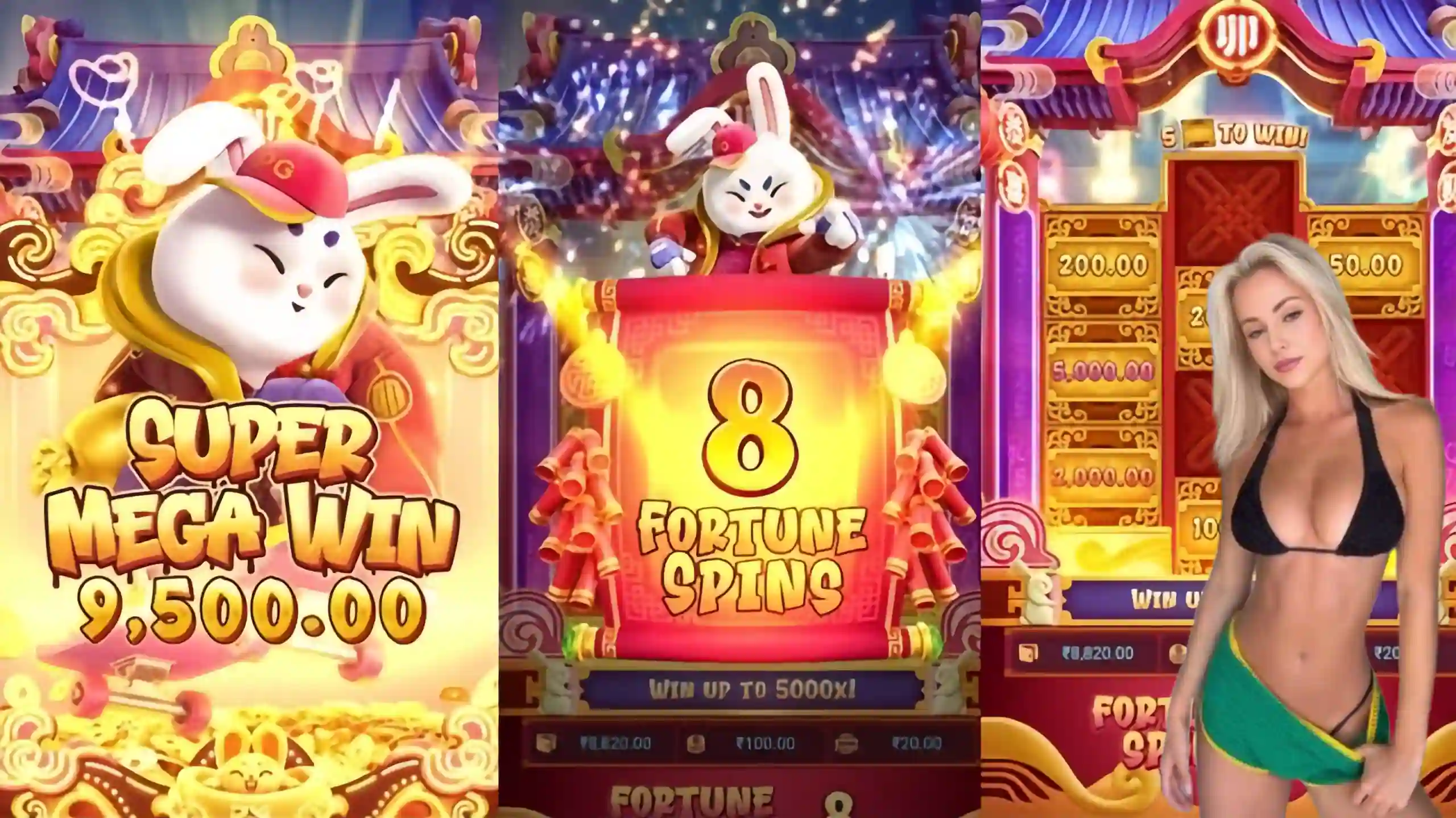 Wild Expansivo Fortune Rabbit 55jogar - Coelho Dourado que Expande